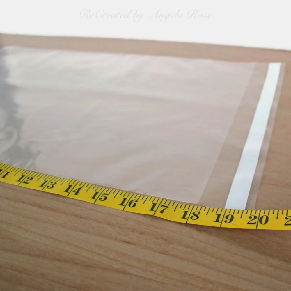 50 12 x 18 Poly Bags - Clear